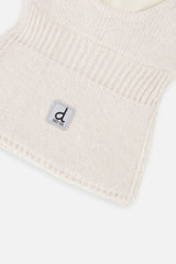 Baby Knit Bear Balaclava Off-White-2