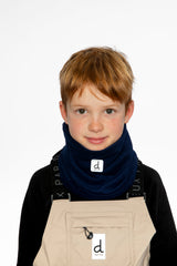 Polar Fleece Neckwarmer Navy Blue-1