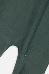 Deux par Deux Baby One Piece Thermal Underwear Sage Green