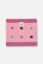 Winter Knit Neckwarmer Pink And Mauve-0