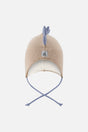 Baby Dino Winter Peruvian Knit Hat Light Taupe-0