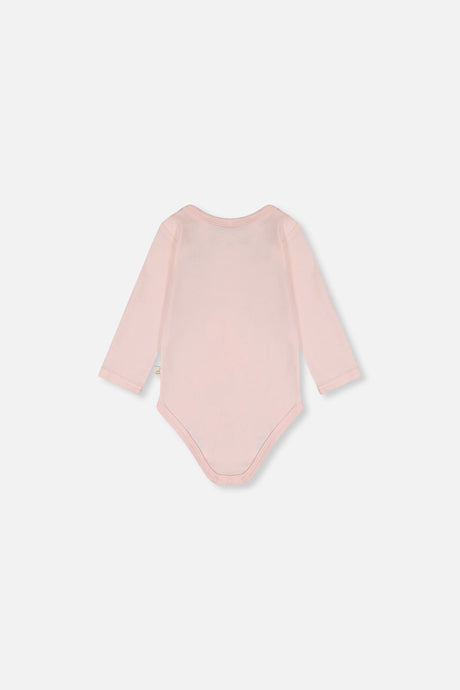Organic Cotton Onesie Very Pale Pink-3