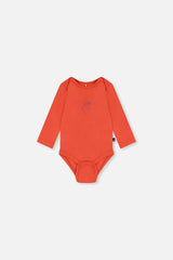 Three Pack Organic Cotton Onesie Beige Printed Airplanes-1