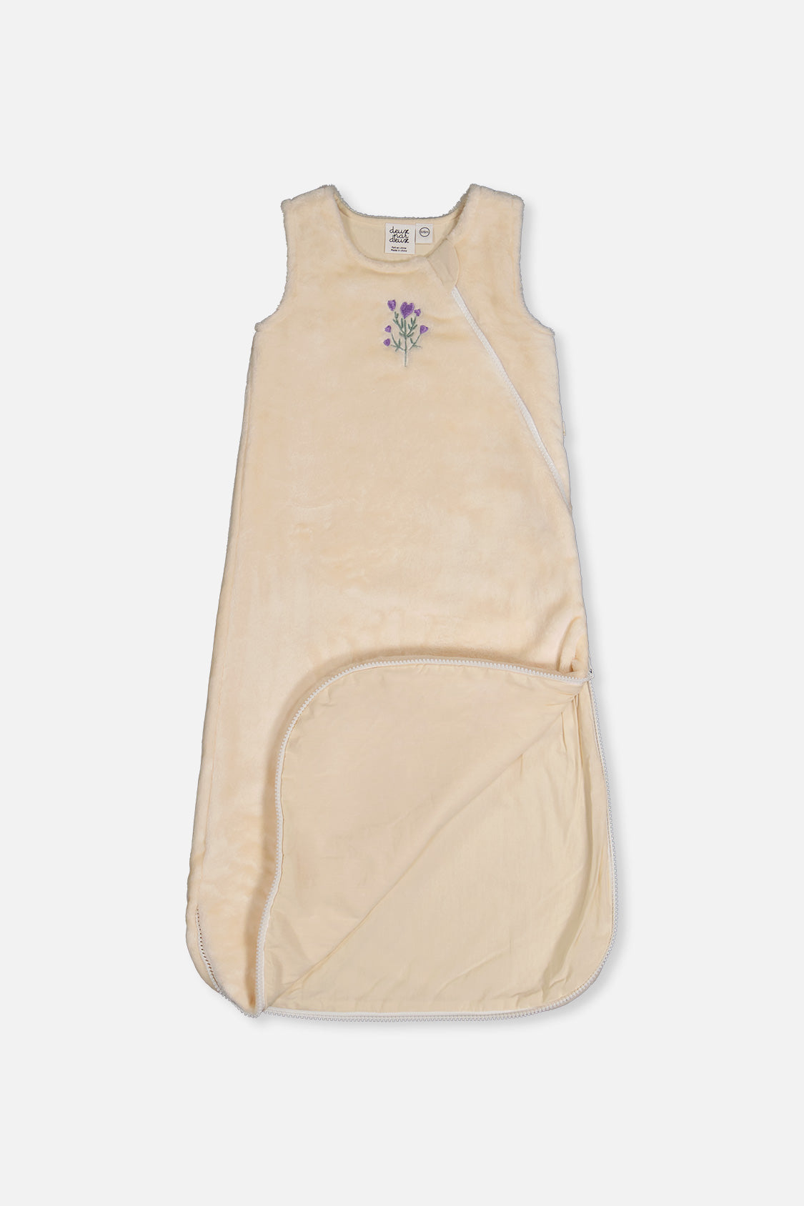 Plush Sleep Sack Off-White-2