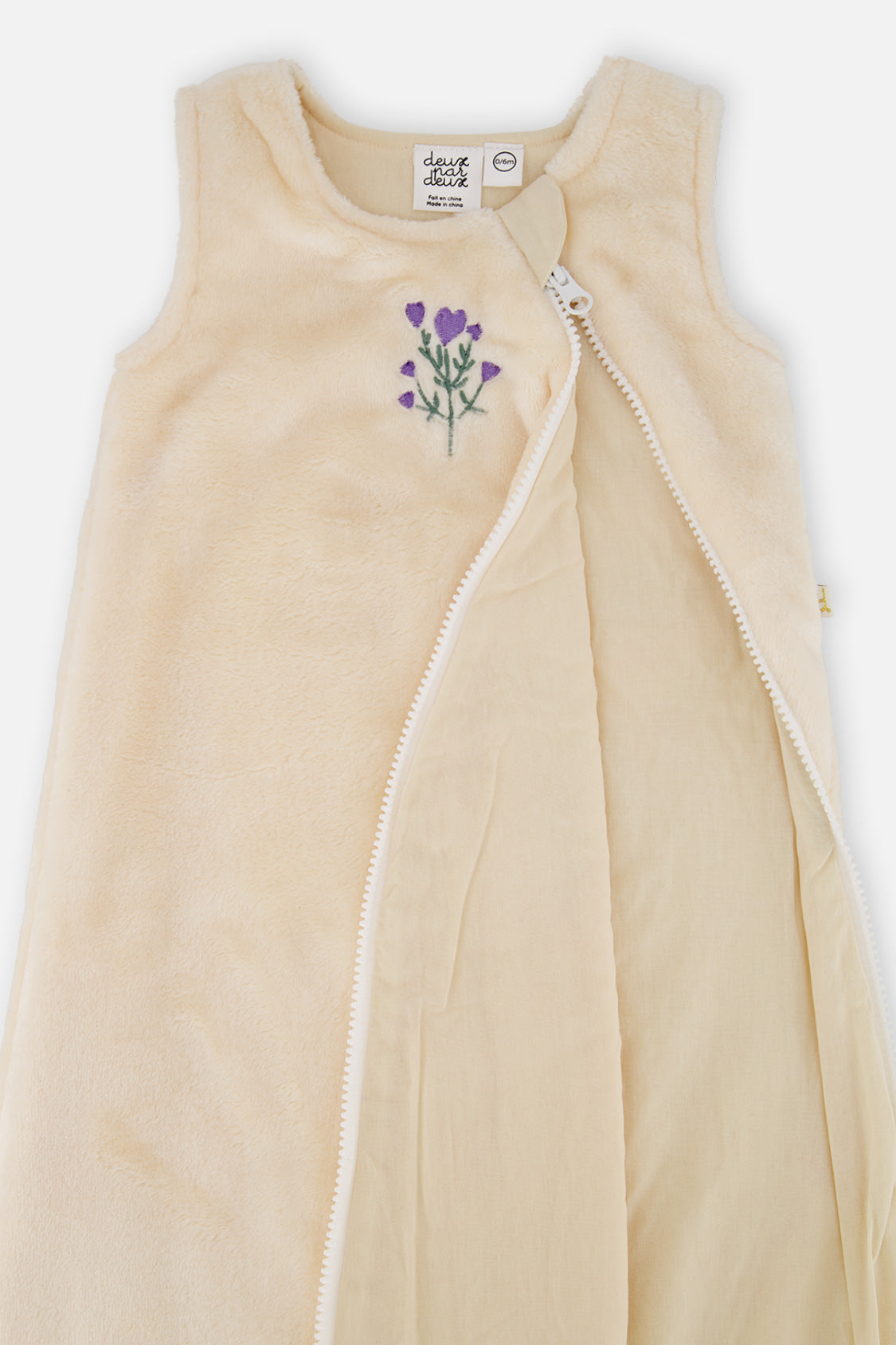 Plush Sleep Sack Off-White-3