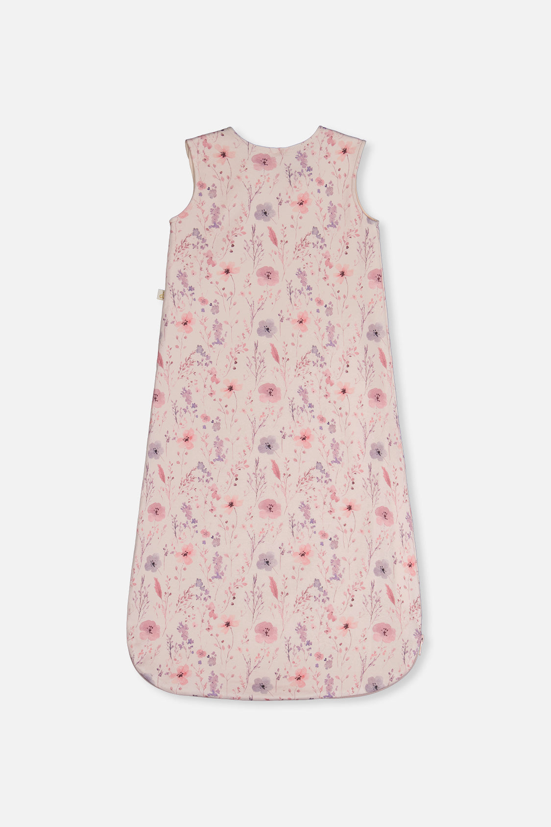 Organic Cotton Sleep Sack Pink Printed Flowers-1