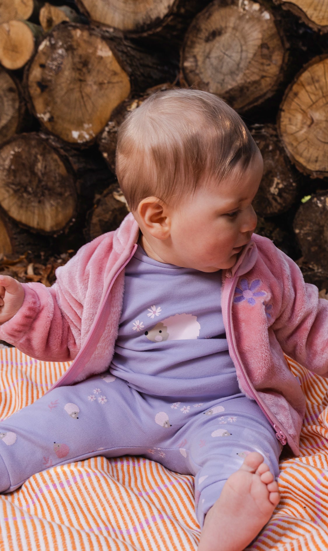 Plush Jacket Dusty Pink-1