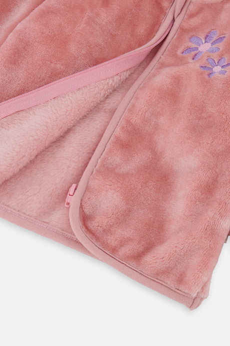 Plush Jacket Dusty Pink-4