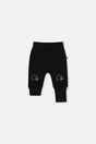 Organic Cotton Evolutive Pants Black And Brown-0
