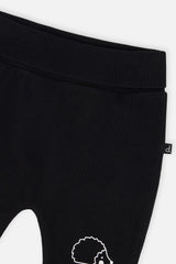 Organic Cotton Evolutive Pants Black And Brown-3