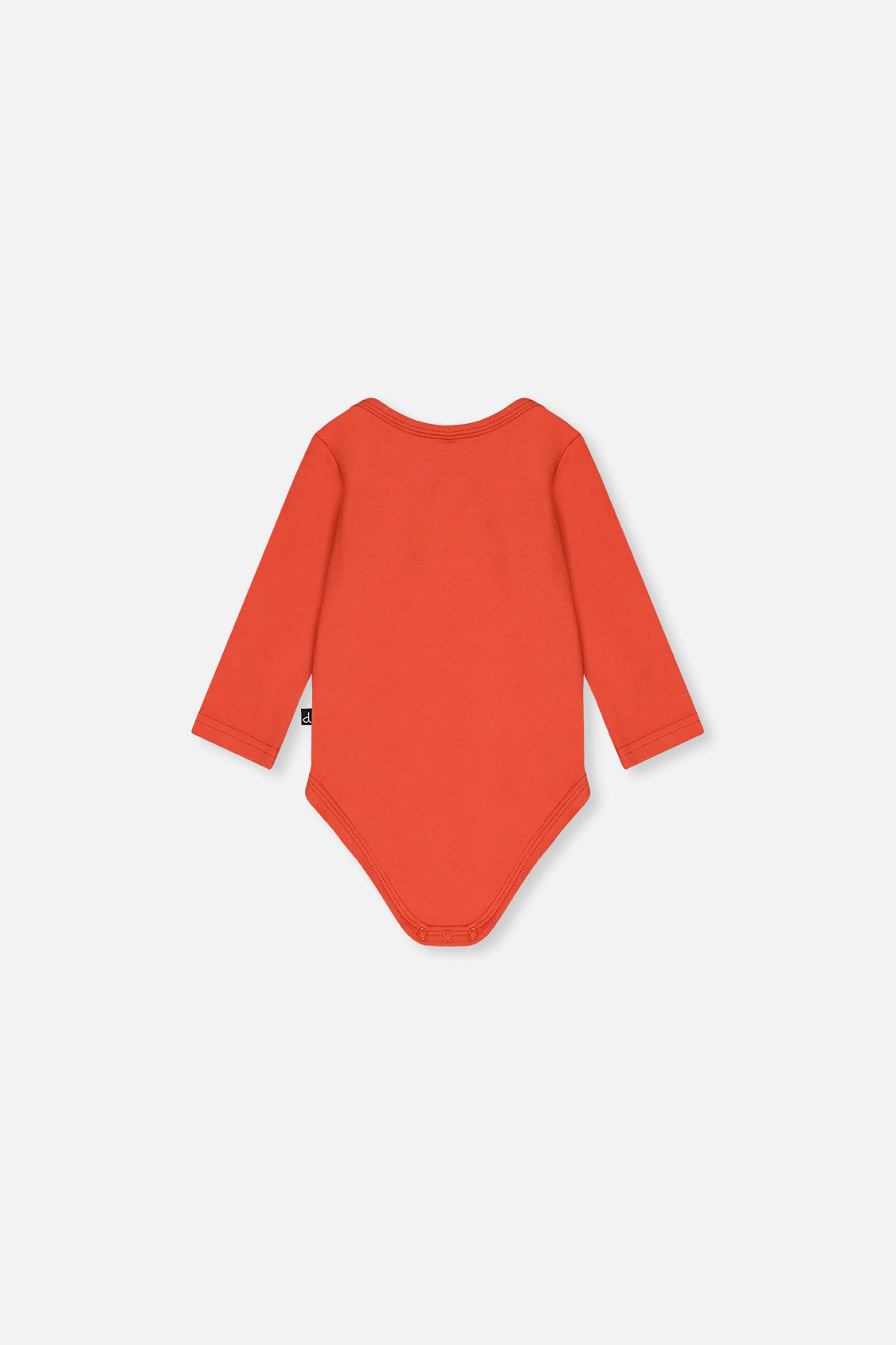 Organic Cotton Onesie Coral-3