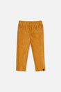 Stretch Velour Treggings Yellow-0