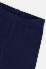 Baby Leggings Royal Blue And Pink-2