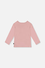 Organic Cotton T-Shirt Pale Dusty Pink-3