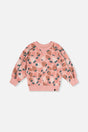 Sweatshirt Pink Strawberry Print-0