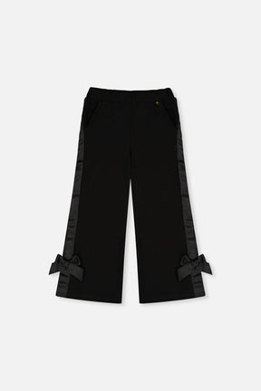 Flare Legs Milano Pants Black-0