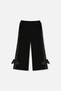 Flare Legs Milano Pants Black-0