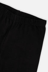 Organic Cotton Leggings Black-4
