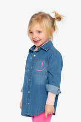 Denim Shirt Navy Blue-4