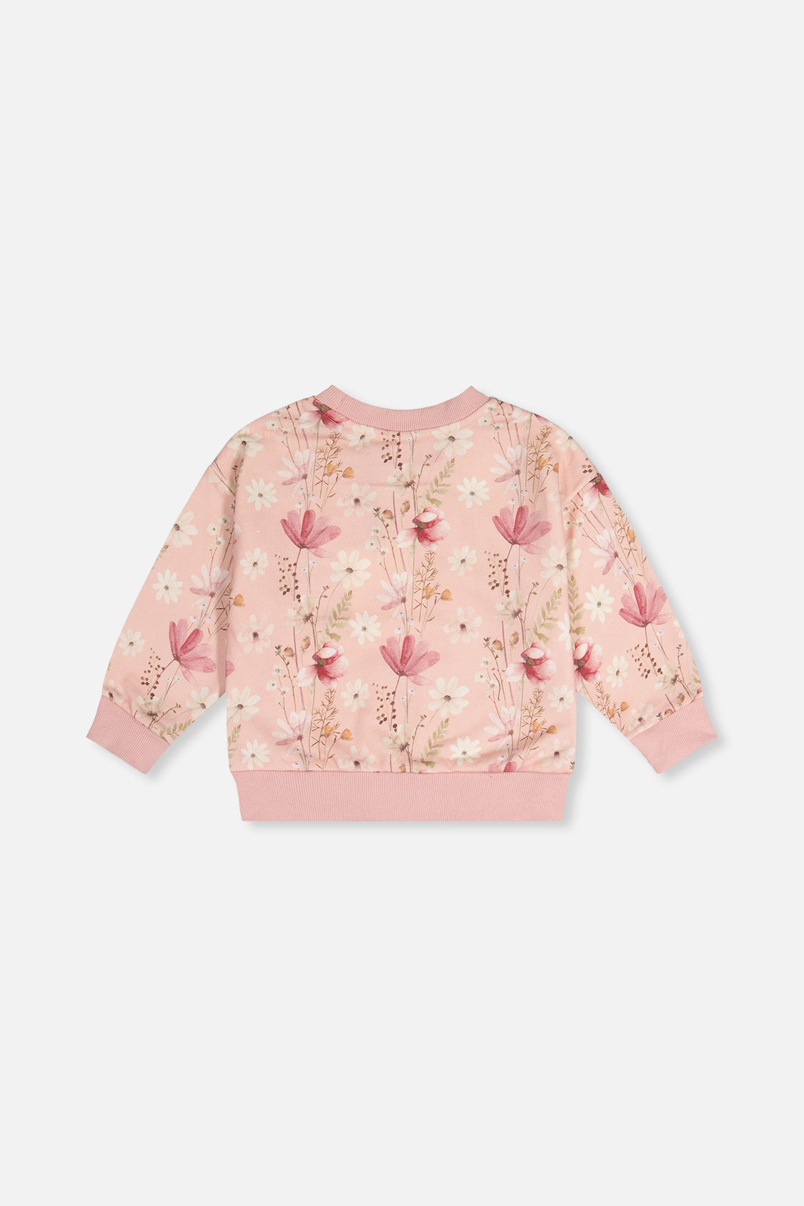 Deux par Deux Sweatshirt Pink Printed Flowers product image P2