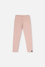 Jacquard Leggings Pale Dusty Pink-0