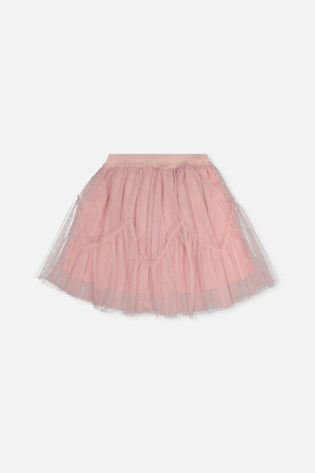 Deux par Deux Mesh Skirt Pale Dusty Pink product image P2
