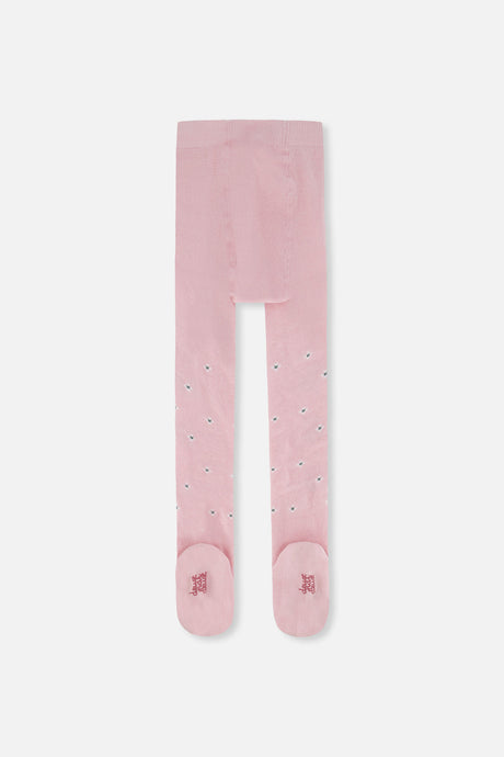 Knit Tights Pale Dusty Pink-2