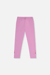 Deux par Deux Organic Cotton Jersey Leggings Violet product image P2