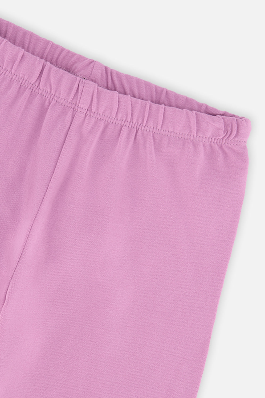 Deux par Deux Organic Cotton Jersey Leggings Violet