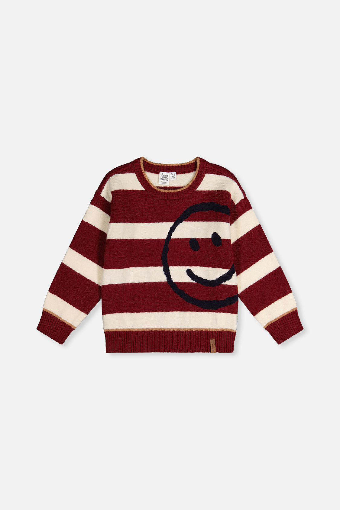 Knit Sweater Red And White Stripes-0