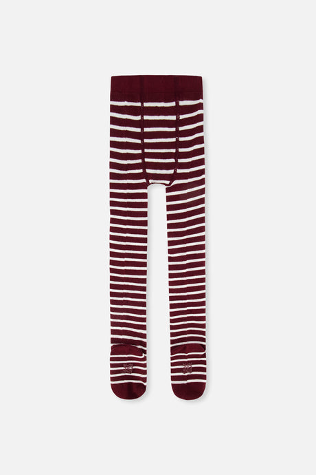 Knit Tights Reddish-Brown-2