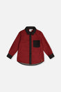Button Down Shirt Black And Red Houndstooth-0