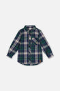 Plaid Shirt Blue And Green-0
