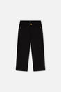 Stretch Denim Pants Black-0