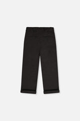 Deux par Deux Stretch Twill Pants Black product image P2