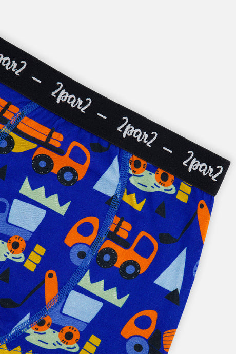 Deux par Deux boxer pack of 3 with fun prints, view 5