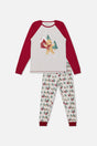 Women Two Piece Christmas Pajama Set Holiday Print-0