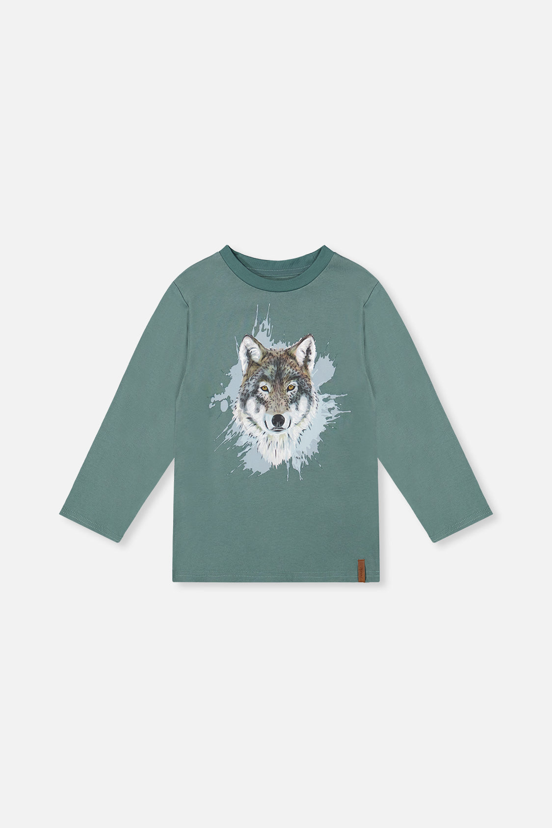 Long Sleeve T-Shirt Turquoise-0
