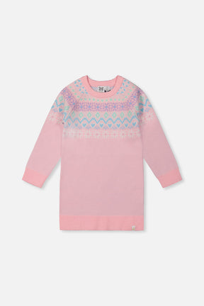 Knit Dress Light Pink-0