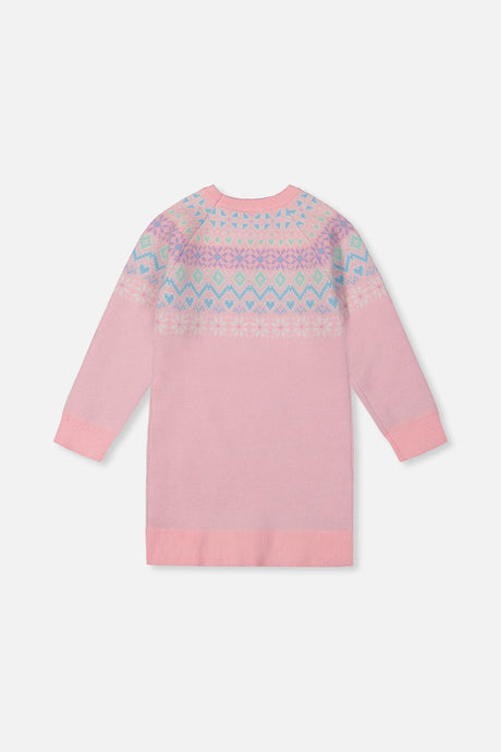 Knit Dress Light Pink-1