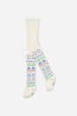 Tights Beige And Multicolored-0