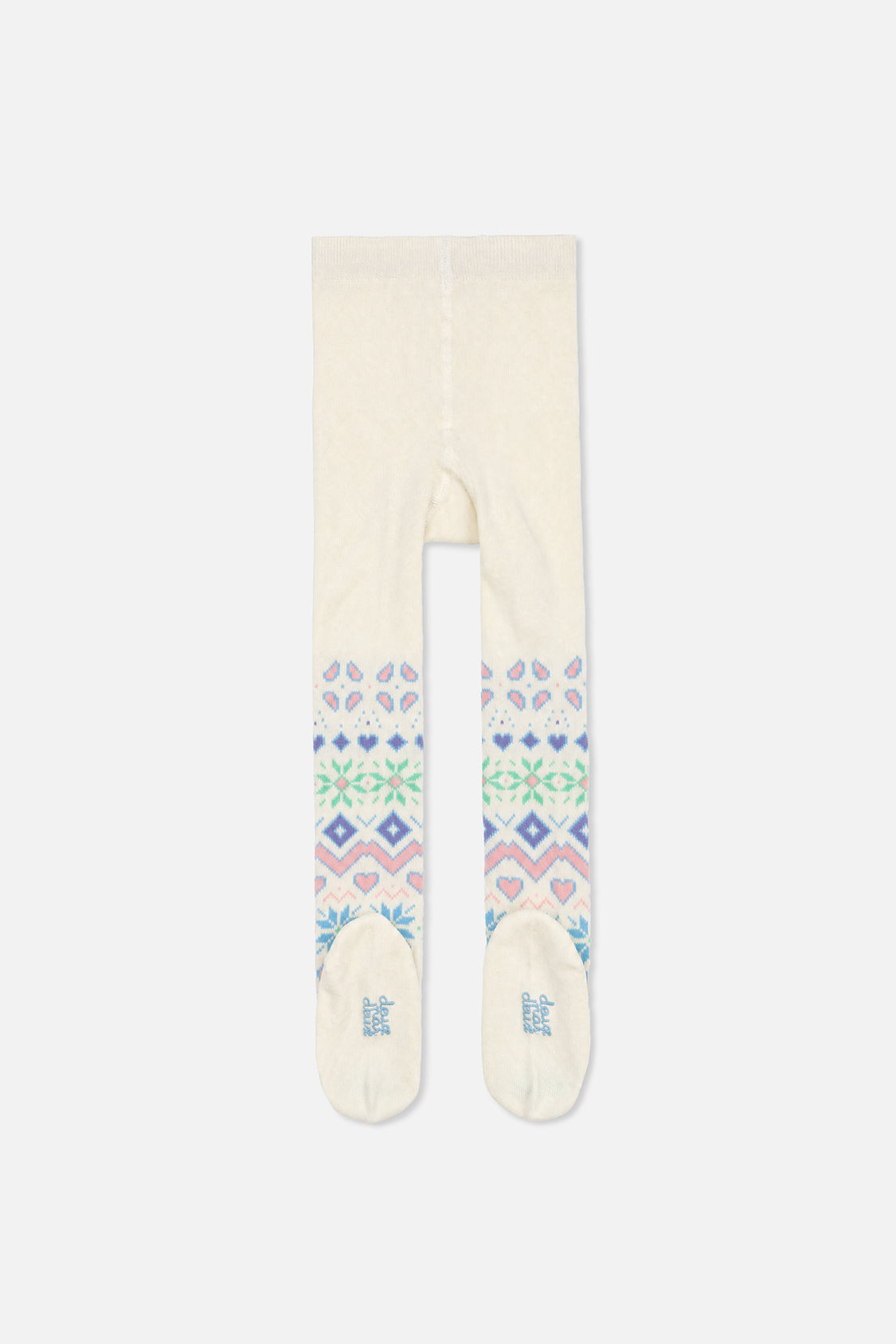 Tights Beige And Multicolored-1