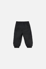 Lined Baby Splash Pants Black Taffeta-1