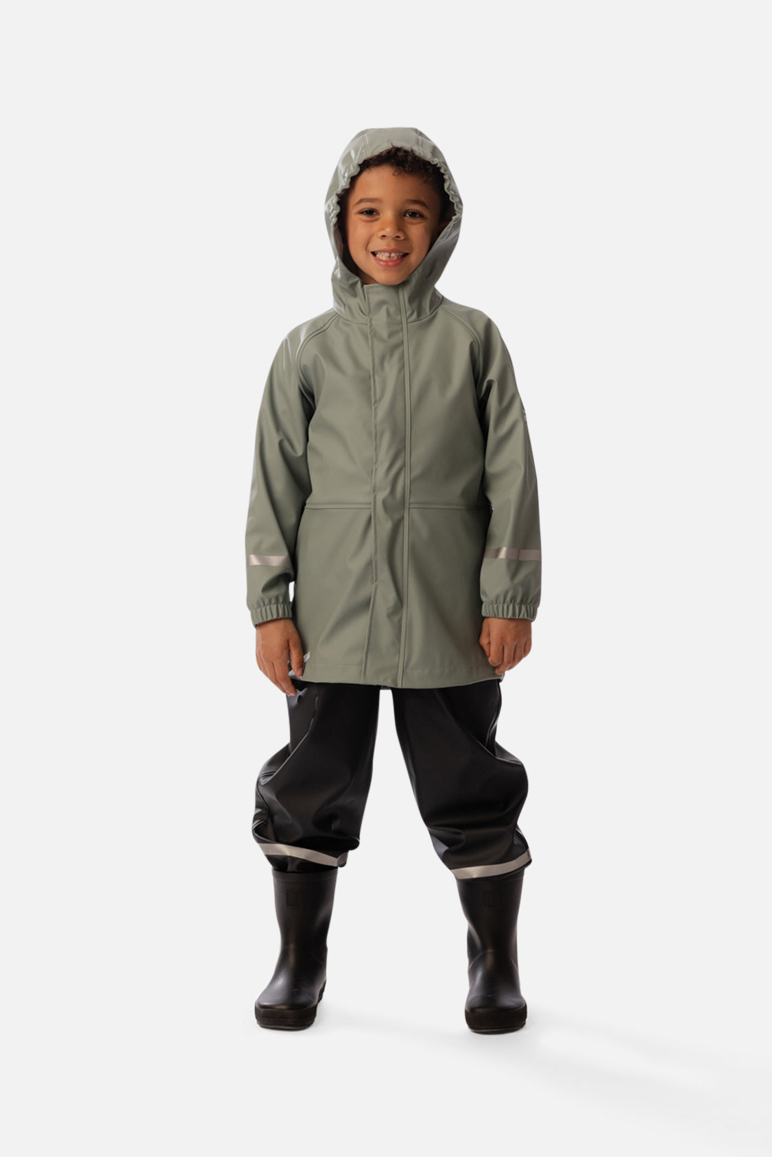 Rain Jacket Sage Green-1