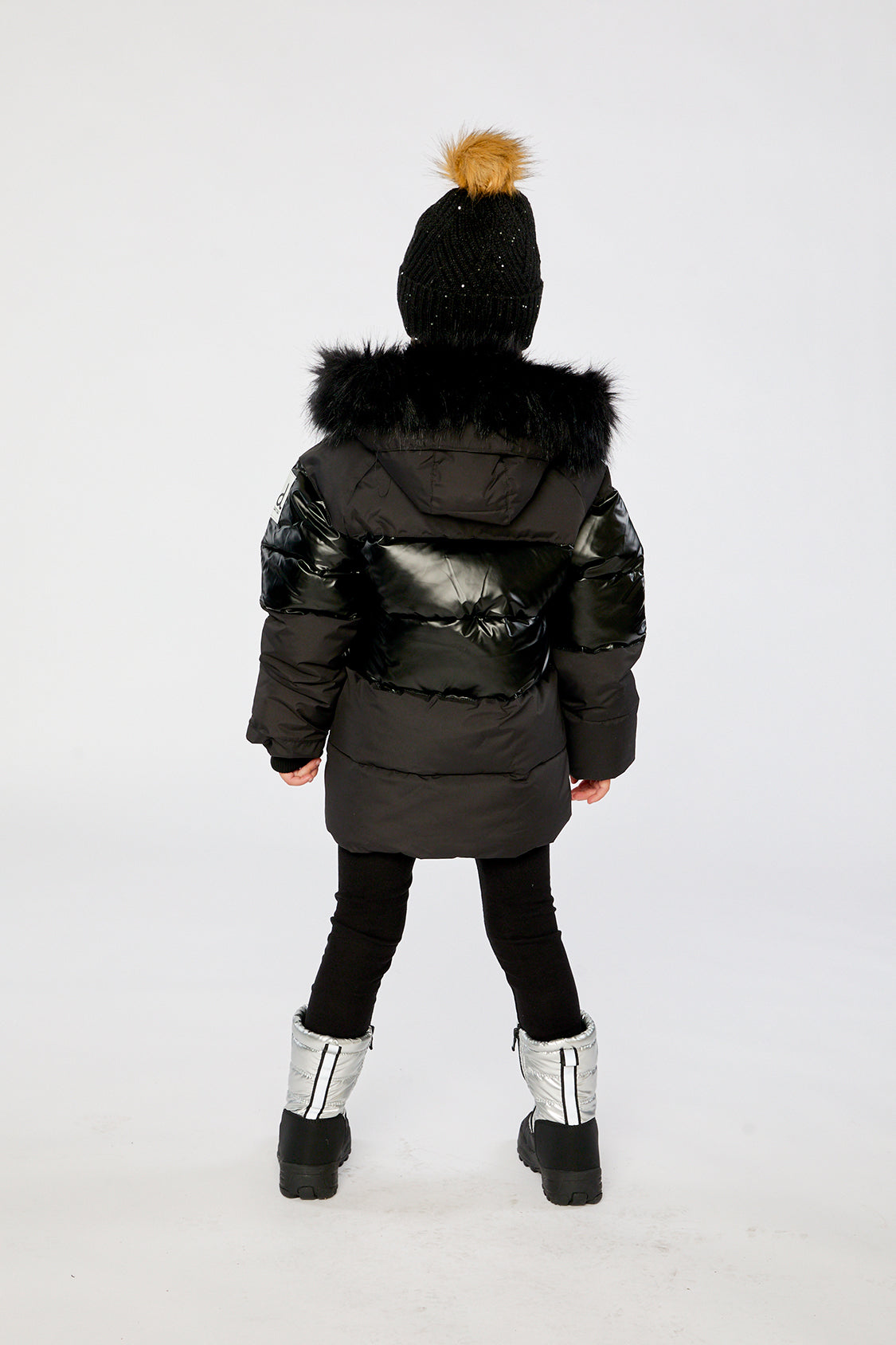 Deux par Deux Winter Jacket Black