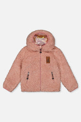 Baby Reversible Mid-Season Jacket Pink-1