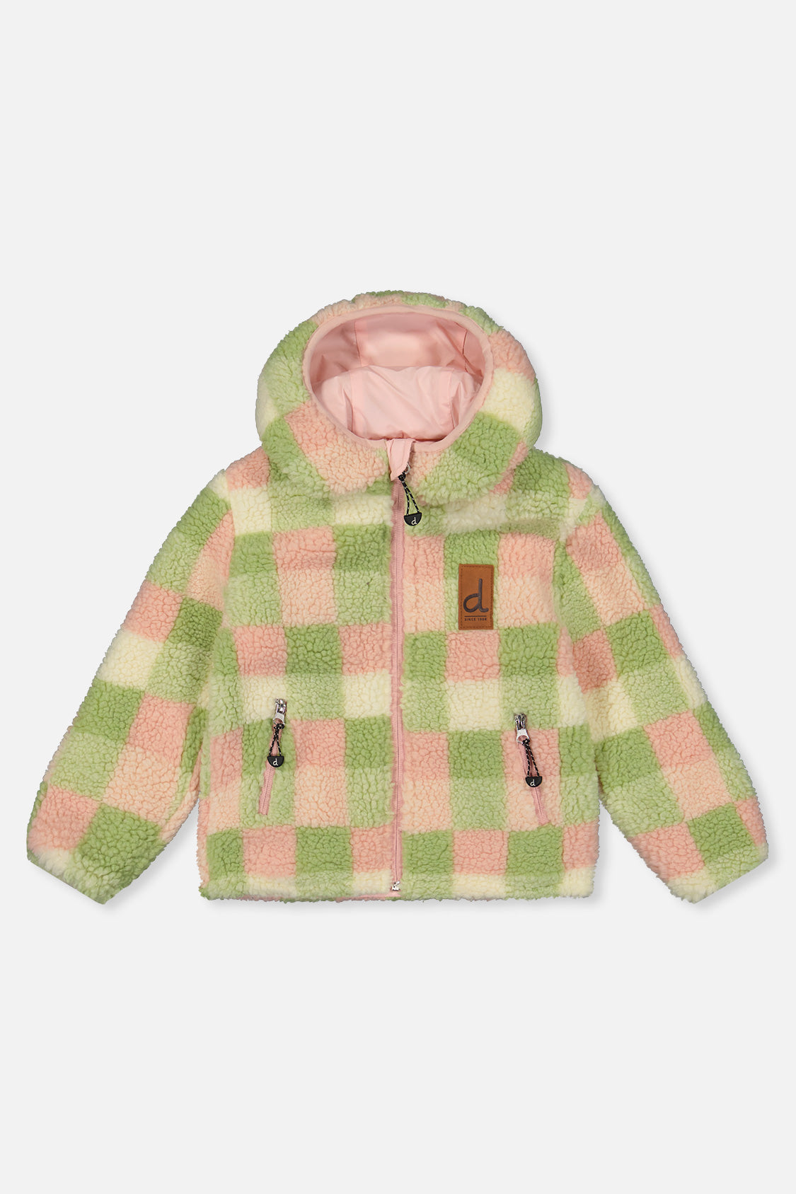 Reversible Mid-Season Jacket Pale Dusty Pink-4