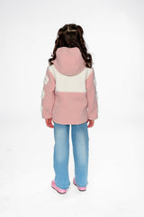 Reversible Mid-Season Jacket Pale Pink-3