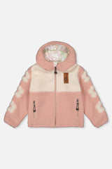 Reversible Mid-Season Jacket Pale Pink-4