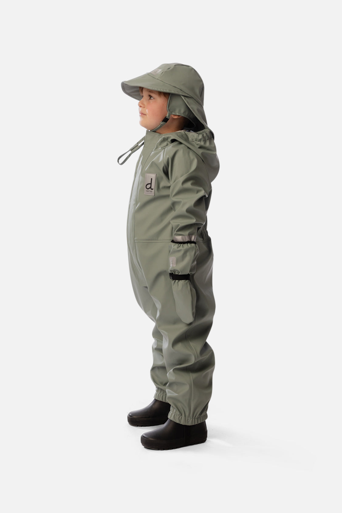 Rain One Piece Sage Green-3